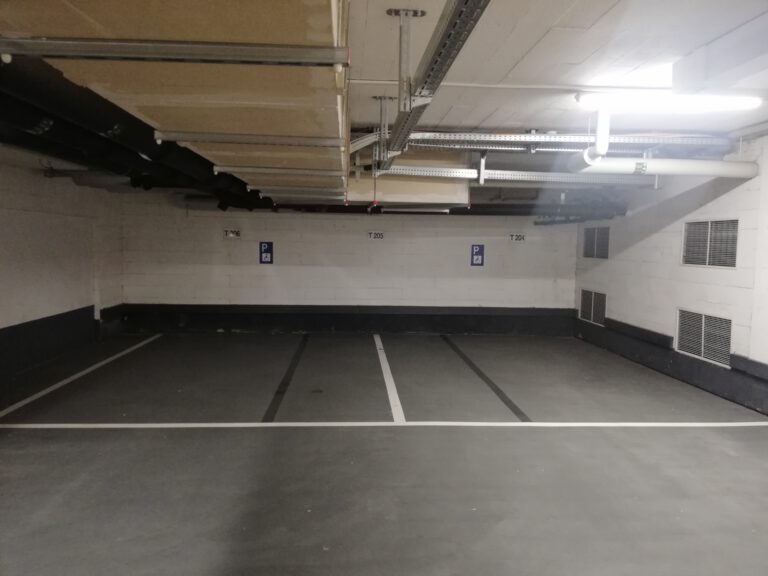 XXL Platz in der Tiefgarage